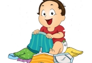 Kỹ năng mặc quần áo của trẻ em